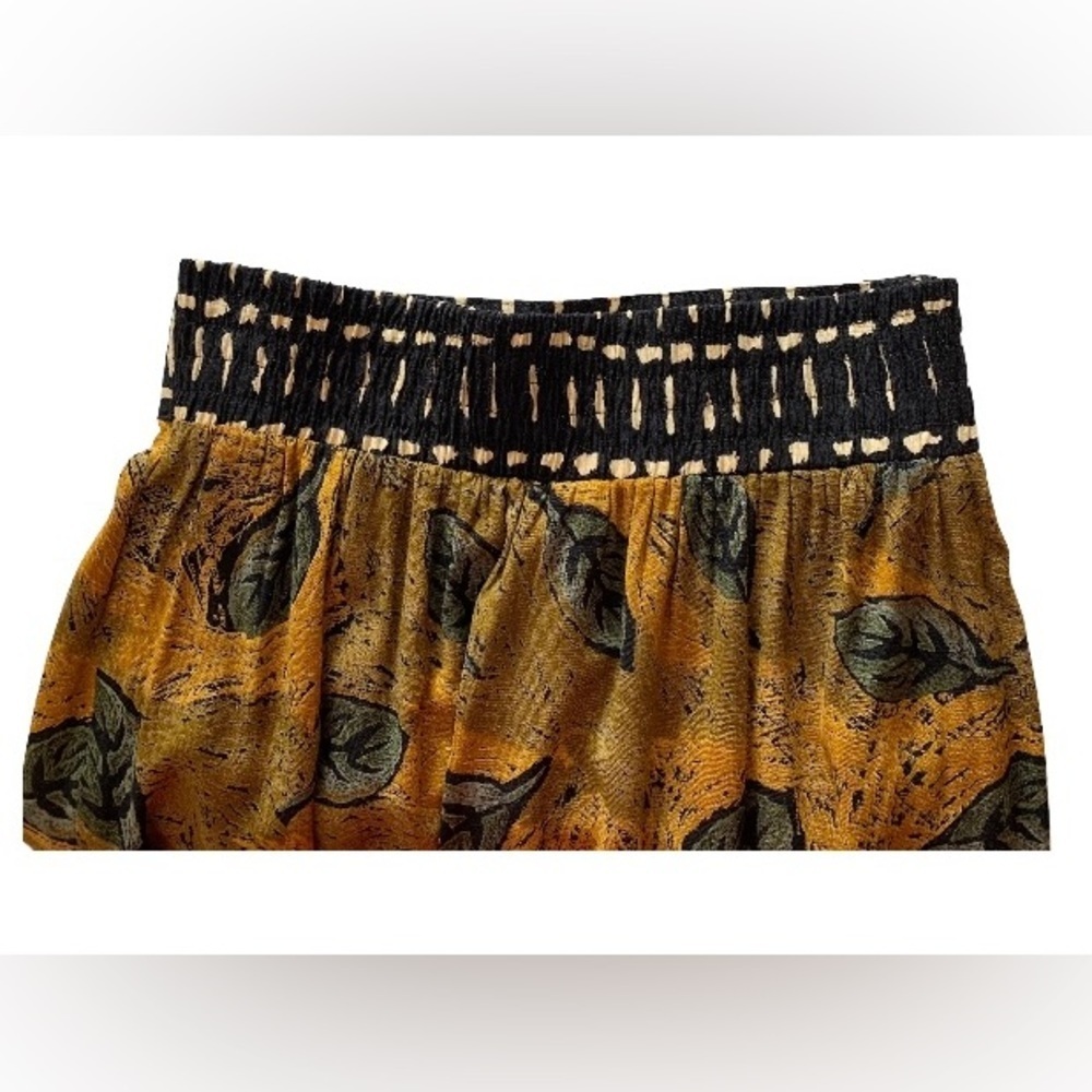 SKIRT SET Vintage Casual Corner Slit Skirt/Cap Sleeve Pencil Skirt MIDI - Picture 4 of 6